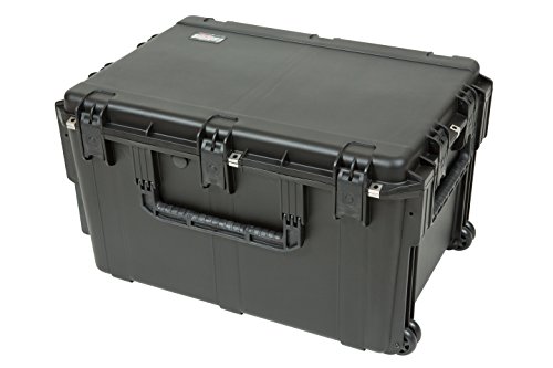 SKB 3I-3021-18BC 30 x 21 x 18 Inches Audio Utility Case with Wheels and Cubed Foam