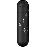 Meslovie AmeMakye Mini Upgraded Rechargeable Handheld Waterproof Back Massager,Electric Portable Back Massager for Back Neck Shoulder Body,Black