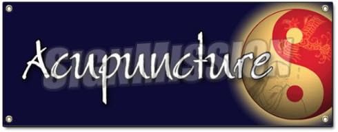 Acupuncture Banner Sign Acupuncturist Needles Pen Signs