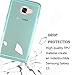 Galaxy C5 Case,Love Ying [Crystal Clear] Ultra[Slim Thin][Anti-Scratches]Flexible TPU Gel Rubber Soft Skin Silicone Protective Case Cover for Samsung Galaxy C5-Mint