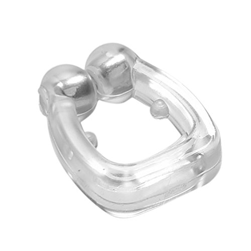 Stingna Silicone Magnetic Anti Snore Stop Snoring Nose Clip Sleep Tray Sleeping Aid Apnea Guard Night Device with Case (a)