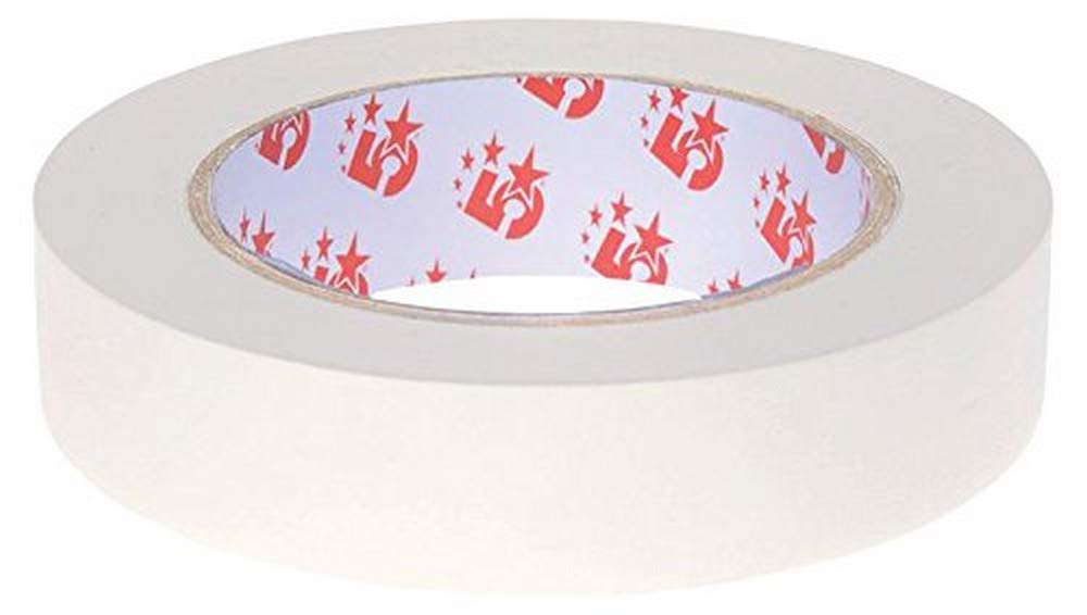 5 Star Office Double Sided Display Tape Polypropylene 25mmx33m (Pack of 6)