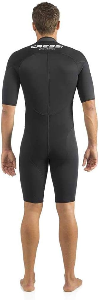 Cressi Men Endurance Short Wetsuit - Black, X-Large/Size 5 - Image 3