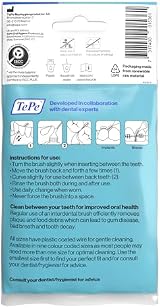 TePe Interdental Brush Original Blue 0.6mm ISO 3 Plaque Removal 8pcs view 2