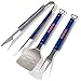 YouTheFan NCAA Florida Gators Spirit Series 3-Piece BBQ Set , Stainless Steel , 22