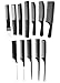 OneDor Professional Salon Hairdressing Styling Tool Hair Cutting Comb Sets Kit