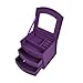 KLOUD City Purple Three-Layer Jewelry Box with Drawers