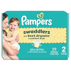 Pampers Baby Diapers - Swaddlers - Size 2, 29