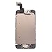 Screen Rejuvenator Only for iPhone 5S Black LCD Screen and Touch Digitizer Full Assembly Replacement, Pre-Installed with Front Camera, Ear Speaker, Home Button. Repair Tools Included