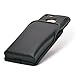 Turtleback Belt Case for iPhone 6s Fits w/OB Defender or Bulky Cases, Black Vertical Holster Leather Pouch with Heavy Duty Rotating Ratcheting Belt Clip
