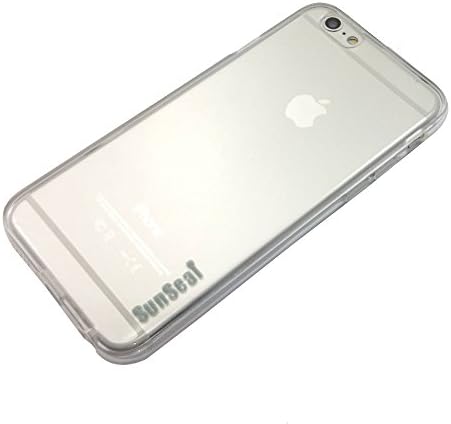 Iphone 6S Plus Case, Sunseai Jelly Clear Transparent Soft TPU Gel Cover Skin Case [ Slim Fit] Compatible With Iphone 6 Plus /6S Plus (5.5 Inch) (Clear)