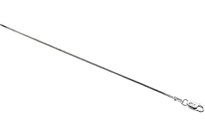 SABRINA SILVER Sterling Silver Square Snake Chain Necklaces & Bracelets Thin 1mm Nickel Free Italy, Sizes 7-30 inch