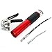 YaeTek Pistol Grip 4500 PSI Grease Gun, Heavy Duty Aluminum Anodized Canister with 12