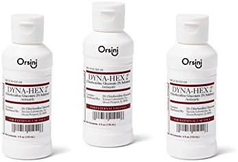 Orsini Dyna-Hex Skin Scrub Prep Solution, 2% 4 Oz (3 Pack)