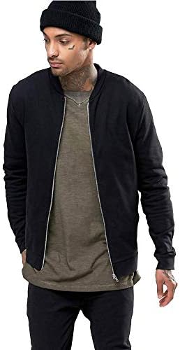Be Bakchod Black Bomber Jacket for Men Biker Jacket for Men and Boys Bomber Zipper Jacket Hoodie for Men