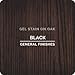 General Finishes Oil Base Gel Stain, 1 Pint, Black