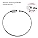 Cruise Tags 12 Pack Both Sizes (Wide and Narrow) Luggage Etag Holders Zip Seal Steel Loops