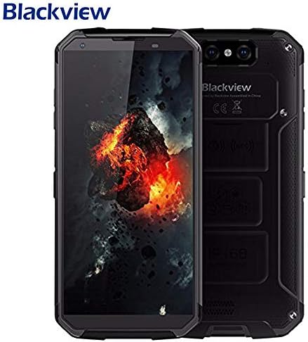 Blackview BV9500-5.7" 18:9 4G Smartphones 10000mAh IP68 MT6763T Waterproof/Shockproof Android 8.1 4GB+64GB NFC Black