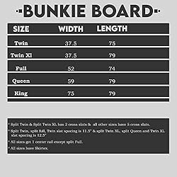 Treaton,1.5-Inch Split Fully Assembled Bunkie Board