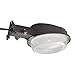 KCCCT Dusk-to-Dawn LED Outdoor Yard Light Barn Light Photocell Included 5000K Daylight Security Flood Lighting Die Cast Aluminum Waterproof UL Listed (35w Wall Mounted)