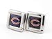 Aminco NFL Logo Engraved Square Cufflinks
