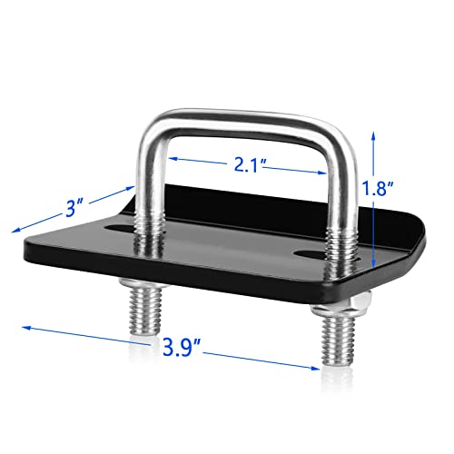 Eapele Tow Hitch Step for 2 inch Receivers, Solid Steel Construction
