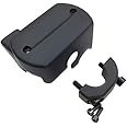 HTTMT MT262-001- Black Front Brake Fluid Master Cylinder Cover Compatible with V-Star 650/1100/950/1300 (1998-2013)