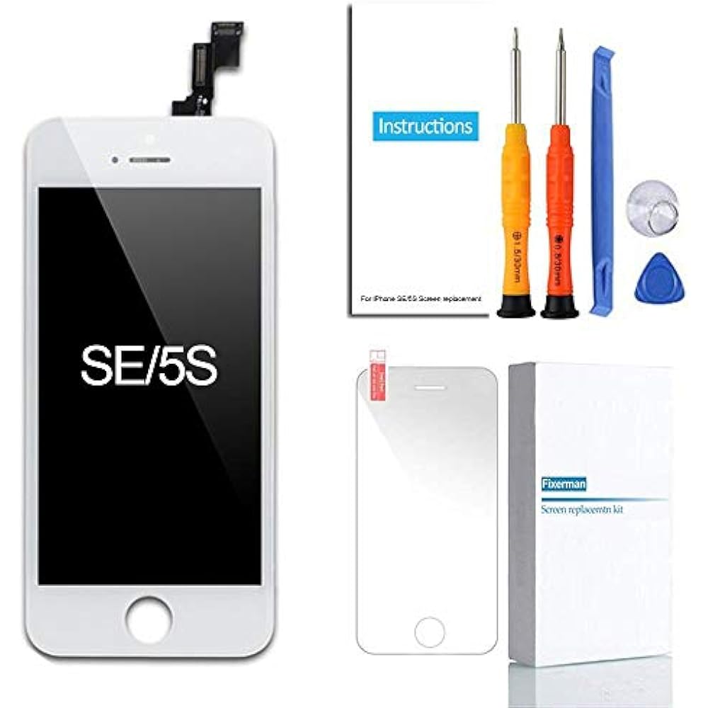 For IPhone SE LCD Display Touch Screen Digitizer Replacement Kit With
