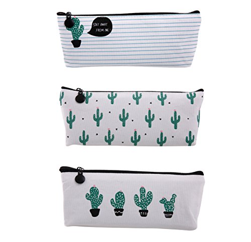 Bonaweite cactus pastoral bandage canvas pencil case bo…