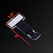 BCP Transparent Windshield Plastic Parking Ticket Holder Clip with Adhesive Tape -5 Packs