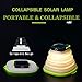 Arols Collapsible Solar Light Camping Tank Lantern Silicone Emergency Light Solar & USB Powered for Camping, Hiking, Hurricanes, Outages, Storms Lanternthumb 1