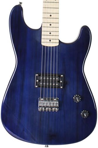 Jameson Full Size Blue Electric Guitar With Humbucker Rock Pickup
