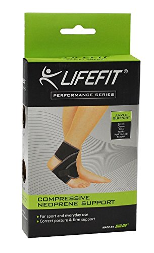 Sport Team Unisex Adult Lifefit Neoprene Ankle Support - Multi-Colour, One Size