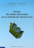 Image de Analyse des solides dÃ©formables par la mÃ©thode des Ã©lÃ©ments finis (French Edition)