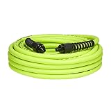 Flexzilla Pro Air Hose, 3/8 in. x 50 ft, Heavy Duty, Lightweight, Hybrid, ZillaGreen - HFZP3850YW2