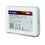 Mi Light WiFi Bridge Controller Wireless Dimmer iBox2, for Mi-Light Series RGBW WW/CW RGB+CCT Led Bulb, for Downlight Strip Light, Compatible with iOS iPhone iPad & Android System (WiFi Box)
