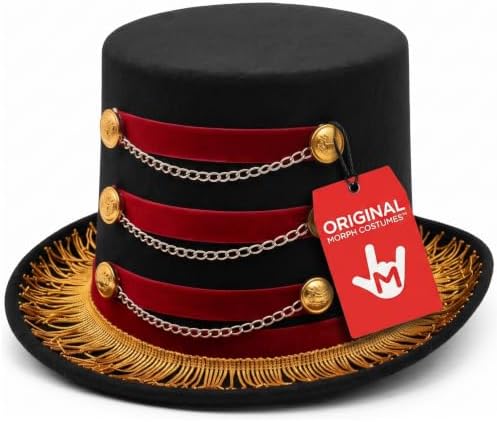 Amazon.com: Nicky Bigs Novelties Black Top Hat, Collapsible Top