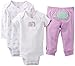 Carter's Baby Girls' 3-piece Bodysuit & Pant Set