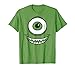 Mens Disney Monsters Inc. Mike Wazowski Halloween Graphic T-Shirt Large Grass