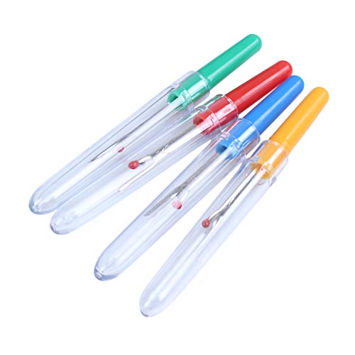Vaorwne 4 Pcs. Plastic Hand Craft Tap Cutter Seam Ripper Arrow Ripper Seam Ripper
