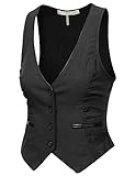 J.TOMSON Womens Button Down Vest