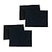 Think Crucial 4 Replacements for Joseph Joseph Charcoal Odor Filters Fit Totem Intelligent Wastebaskets & Trash/Garbage Cans, Fits 13 & 16 Gallon, Compatible With Part # 30005