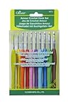 Clover 3672 Amour Crochet Hook Set, 10 sizes