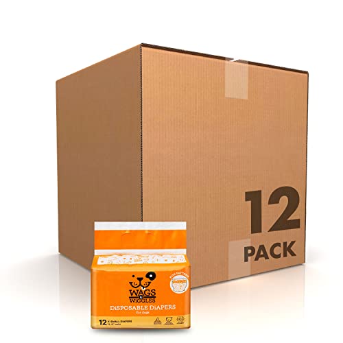 Wags & Wiggles Female Dog Diapers Doggie Diapers for Female Dogs X