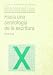 Hacia una semiología de la escritura (Biblioteca del Libro)