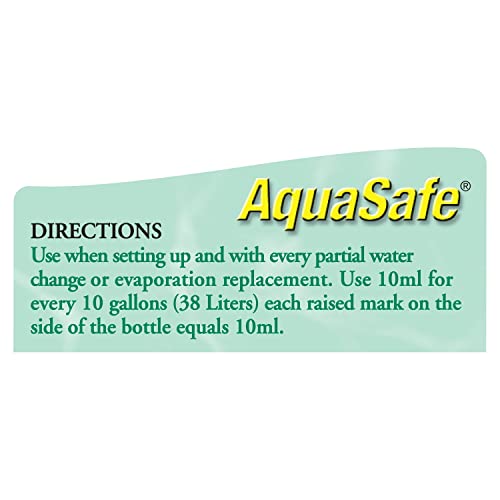 TetraFauna AquaSafe Water Conditioner for Reptiles & Amphibians 3.38oz