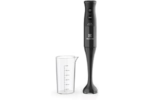 Mixer de mão Electrolux Preto 400W com Tecnologia TruFlow 1 velocidade função turbo EIB05 127V