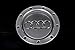 Audi Genuine 8D0601165K1H7 Silver Wheel Center Cap