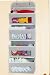 Simplehouseware Over Door/Wall Mount 4 Clear Window Pocket Organizer, Gray primary