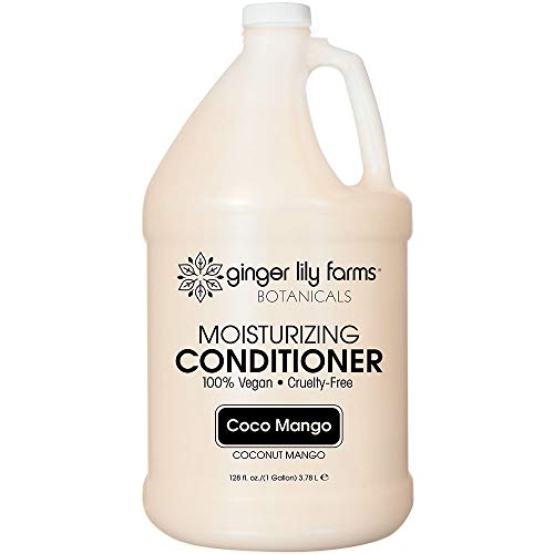 Ginger Lily Farms Botanicals Coco Mango Moisturizing Conditioner, 100% Vegan, Paraben, Sulfate, Phos - //medicalbooks.filipinodoctors.org